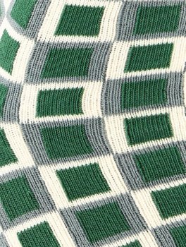 Calzini in Cotone Biologico Blocks Verde/Grigio - 2