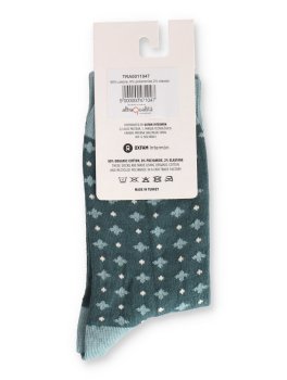 Calzini in Cotone Biologico Brillo Azzurrino - 5