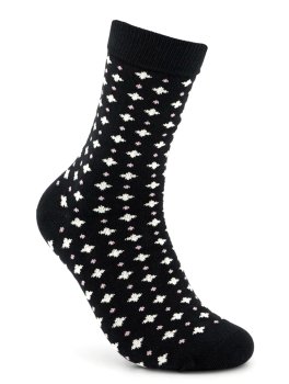 Calzini in Cotone Biologico Brillo Nero - 1