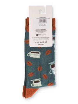 Calzini in Cotone Biologico Coffee - 3