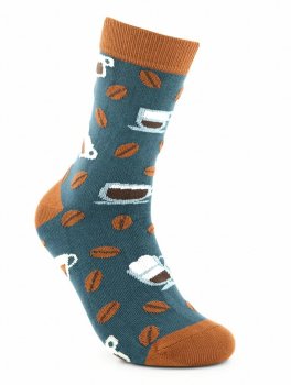 Calzini in Cotone Biologico Coffee - 1