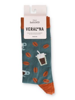 Calzini in Cotone Biologico Coffee - 2