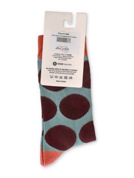 Calzini in Cotone Biologico Maxi Dots Viola - Taglia 35-38 - 3