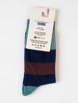Calzini in Cotone Biologico Maxistripes - Taglia  35-38 - 2
