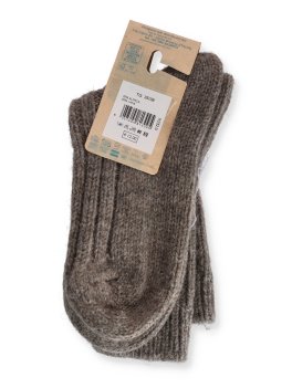 Calzini in Lana e Alpaca "Alpachina"- Moka - Taglia 35/38 - 3