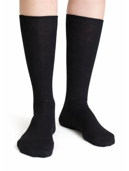 Calzini Uomo in Filo di Scozia - Nero - 1