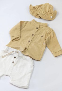 Camicia Bimbo - Cammello - 3