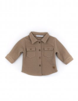 Camicia Bimbo Honey Comb - Sabbia - 1