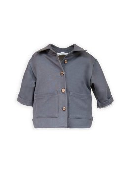 Camicia Oversized Bimbo - Jeans Blue - 12/18m - 1
