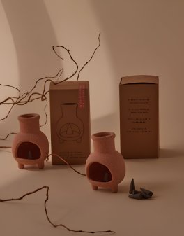 Camino in Terracotta Porta Incensi - 7
