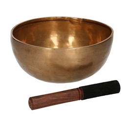 Campana Tibetana "Ring Bell" Battuta a Mano + Bastoncino per Campana - 2