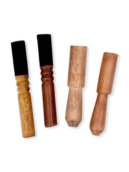 Campana Tibetana con Decorazione 3 Linee + Bastoncino- Solid Singing Bowl - 3