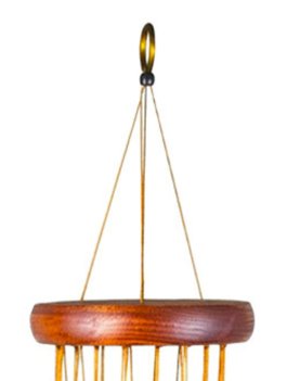 Campana Tubolare a Spirale Nature’s Melody - Gioco di Vento "Spiral Tree Gold" - 2