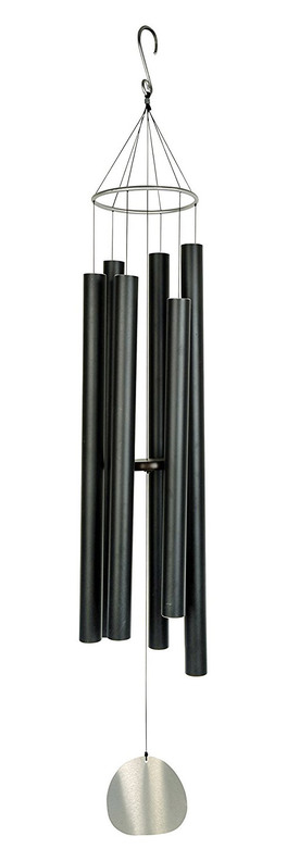 Campana Tubolare - Gioco di Vento "Aureole Tunes Black"- 106 cm - 1