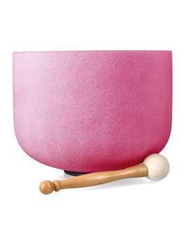 Campane Chakra In Quarzo - Chakra Radice - Rosso