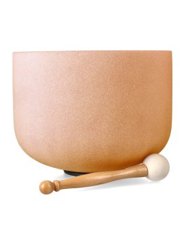 Campane Chakra In Quarzo - Chakra Sacrale - Arancione