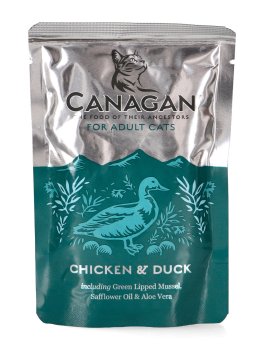 Canagan Pollo con Anatra Umido Grain Free in Busta per Gatti - 1