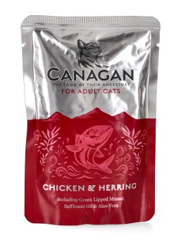Canagan Pollo e Aringa Umido Grain Free in Busta per Gatti - 1