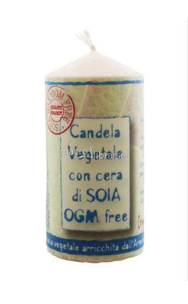 Candela con Cera di Soia - Fiori di Cotone