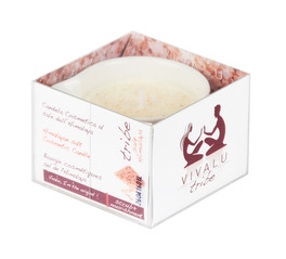 Candela Cosmetica al Sale dell'Himalaya - Scrub + Nutrimento