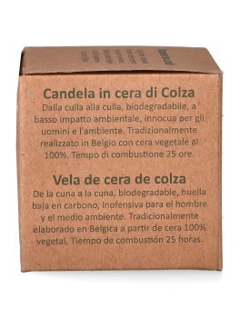 Candela Ecologica con Cera di Colza - Palo Santo - 3