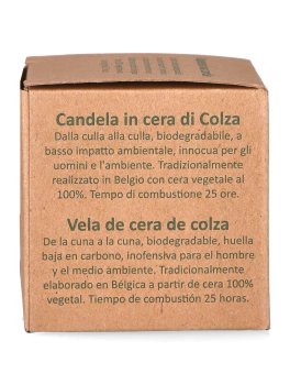 Candela Ecologica di Colza - Profumata - 4