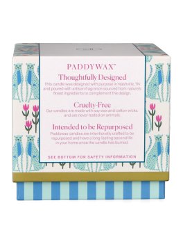 Candela in Ceramica "A Dopo" Blue Cheetahs - Linen e Orris - 8