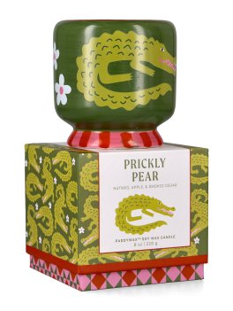 Candela in Ceramica "A Dopo" Crocodile - Fico d'India - 4