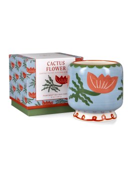 Candela in Ceramica "A Dopo" Flower - Fiore di Cactus - 2