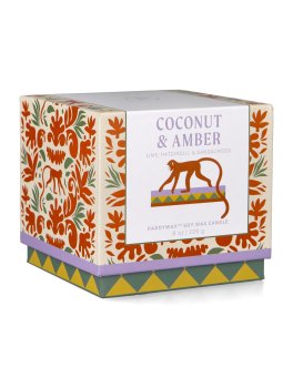 Candela in Ceramica "A Dopo" Jungle - Cocco e Ambra - 5