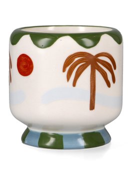 Candela in Ceramica "A Dopo" Palm Tree - Lush Palms - 1