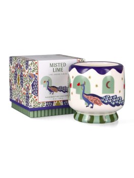 Candela in Ceramica "A Dopo" Peacock - Misted Lime - 226g - 2