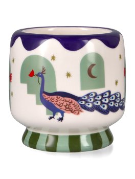 Candela in Ceramica "A Dopo" Peacock - Misted Lime - 226g - 1