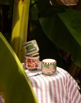 Candela in Ceramica "A Dopo" Tiger - Cedro Nero e Fico - 226g - 5
