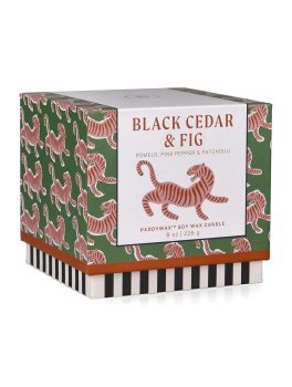 Candela in Ceramica "A Dopo" Tiger - Cedro Nero e Fico - 226g - 7