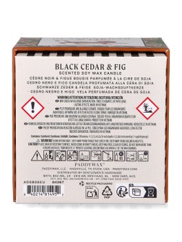 Candela in Ceramica "A Dopo" Tiger - Cedro Nero e Fico - 226g - 9