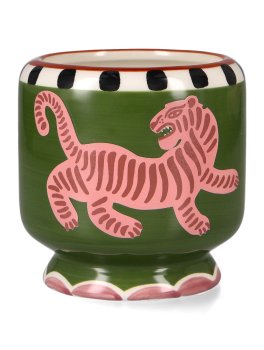 Candela in Ceramica "A Dopo" Tiger - Cedro Nero e Fico - 226g - 1