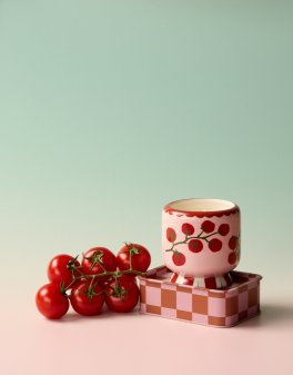 Candela in Ceramica "A Dopo" Tomato Vine - Heirloom Tomato - 226g - 8