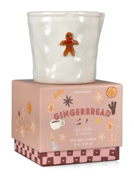 Candela in Ceramica "Bistro" Gingerbread - 2