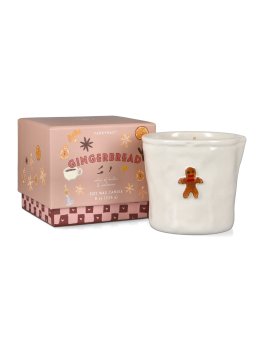 Candela in Ceramica "Bistro" Gingerbread - 3