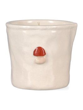 Candela in Ceramica "Bistro" Wild Mushroom - 1