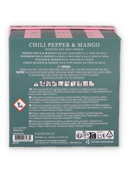 Candela in Vetro "Charmed" Cornicello - Chili Pepper e Mango - 8