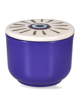 Candela in Vetro "Charmed" Evil Eye - Incense e Smoke - 1