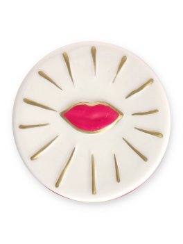 Candela in Vetro "Charmed" Kiss For Luck - Smoked Cherry - 3