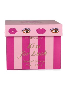 Candela in Vetro "Charmed" Kiss For Luck - Smoked Cherry - 9