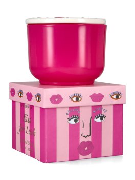 Candela in Vetro "Charmed" Kiss For Luck - Smoked Cherry - 6