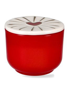 Candela in Vetro "Charmed" L-O-V-E - Wild Fig & Rose - 1