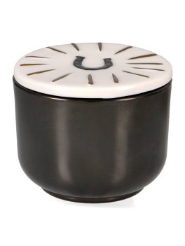 Candela in Vetro "Charmed" Lucky Horseshoe - Tabacco e Pino - 1