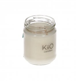 Candela Naturale - Vasetto Vetro Medio - Mandorla e Macadamia