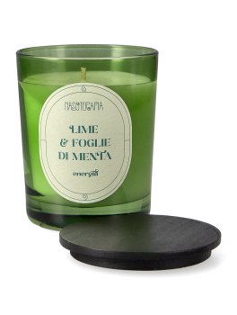 Candela Profumata Lime e Foglie di Menta - Energia - 3